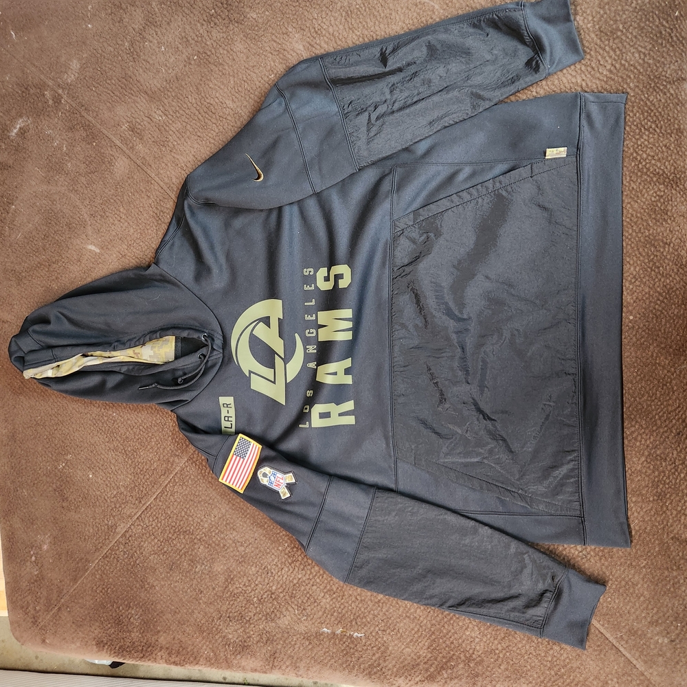 Nike Los Angeles Rams Gray Hoodie